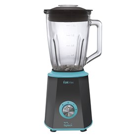 Batidora de vaso de cristal 1,5L 600W color negro SYTECH SY-BV6N