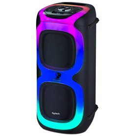Altavoz portatil NEON BLAST 2x8" 60W rms/180W negro SYTECH SY-XTR53BT