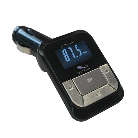 Transmisor FM 203 canales negro SYTECH SY-1521