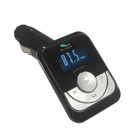 Transmisor FM 206 canales negro SYTECH SY-1522