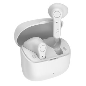 Auriculares inalambricos TWS QROCKS blanco SYTECH SY-TWS320BL