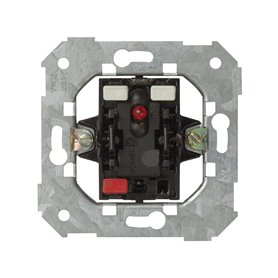 Pulsador 10A 24V Simon 75 led verde incorporado SIMON 75553-39