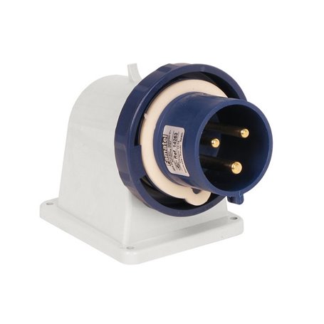 Clavija superficie 90º CETAC 2P+TT 32A FAMATEL 14253 230V IP67