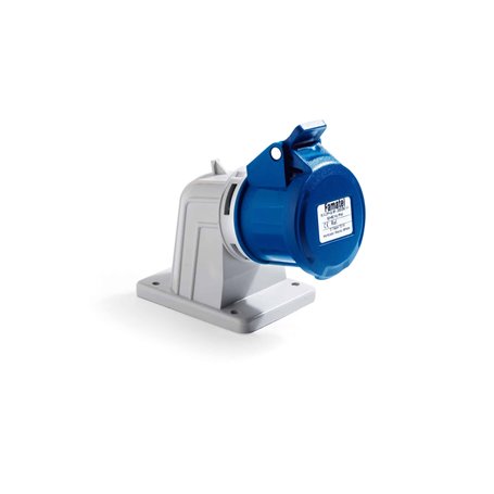 Base superficie 90º CETAC 2P+TT 16A FAMATEL 23250 230V IP54