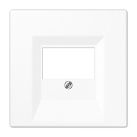 Placa para cargador USB Jung LS969TWW Blanco Alpino serie LS990