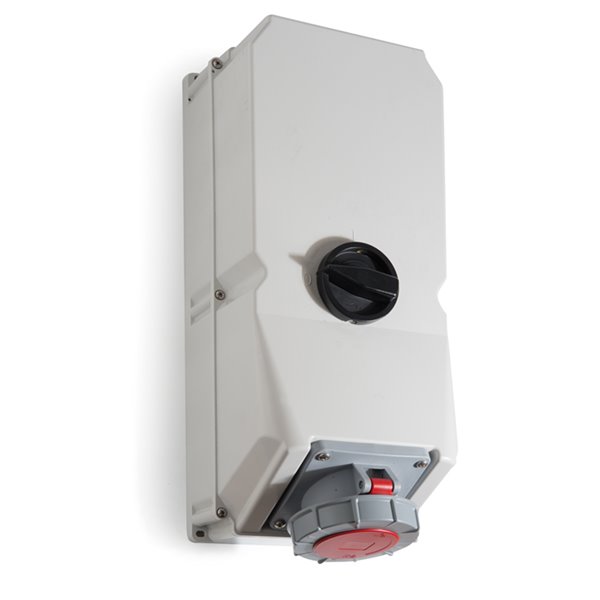 FAMATEL 25155 - Base interblocante superficie 3P 230V 125A IP67