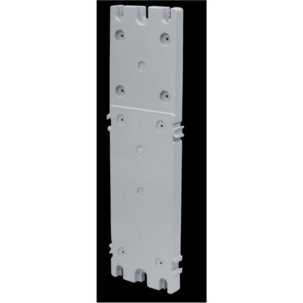 FAMATEL 23023 - Placa modular para tomas corriente interblocantes 400x115x18mm