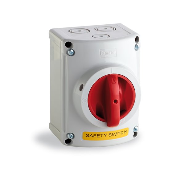 FAMATEL 25507 - Interruptor corte 40A 2+E IP67