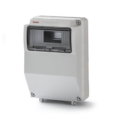 Caja ind. ciega Acquacombi 9 modulos IP65 350x215x150mm FAMATEL 3958