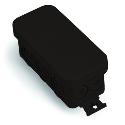 Caja estanca minibox AcquaBox IP55 43x90x39mm FAMATEL 3050-N negra