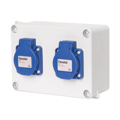 Caja estanca cableada AcquaBox IP54 110x150x63 mm FAMATEL 3064