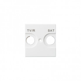 Tapa toma de antena TV/SAT Legrand 741273 serie Valena Next color blanco
