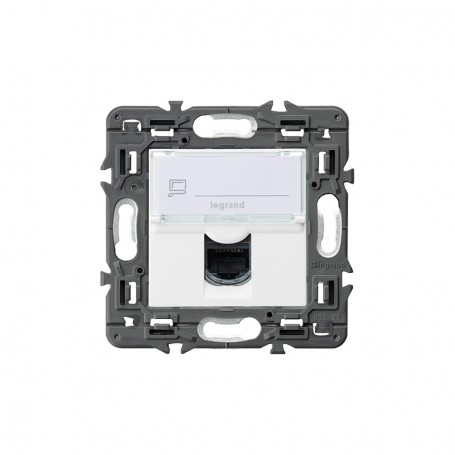 Base informatica RJ45 CAT6 Legrand 741275 serie Valena Next color blanco