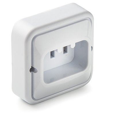 Base empotrar con toma de tierra 25A 250V FAMATEL 2308 blanco