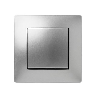 Cruzamiento de empotrar serie Habitat 15 FAMATEL 9204 aluminio