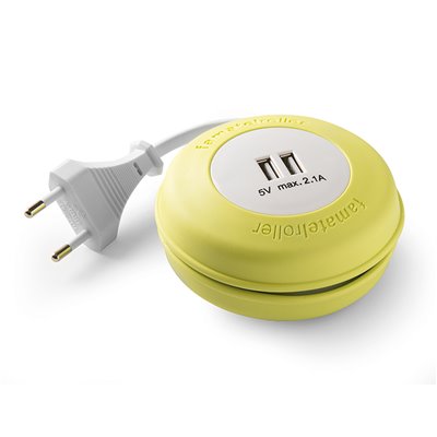 Roller 2 USB 2,1A 5V 2m FAMATEL 2957 lima