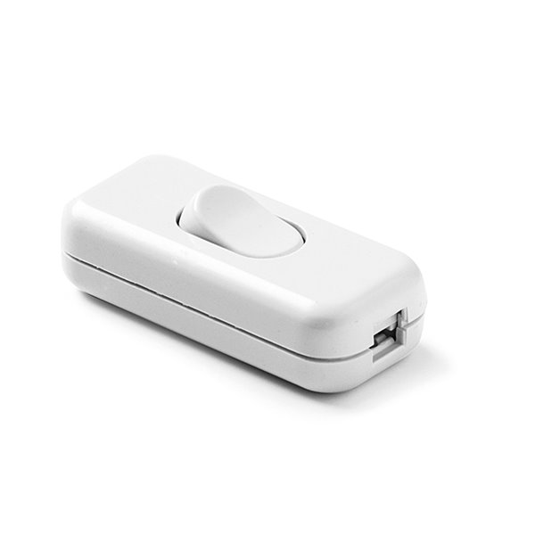 Interruptor de paso 2A 250V blanco FAMATEL 4403