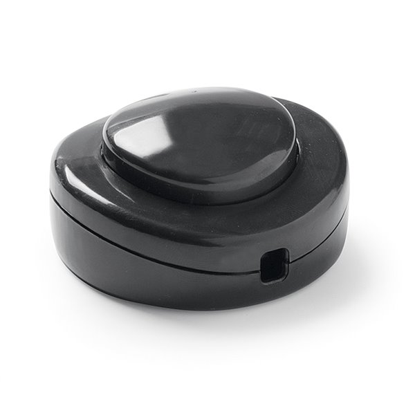 Interruptor de pie 2A 250V negro FAMATEL 4405-N