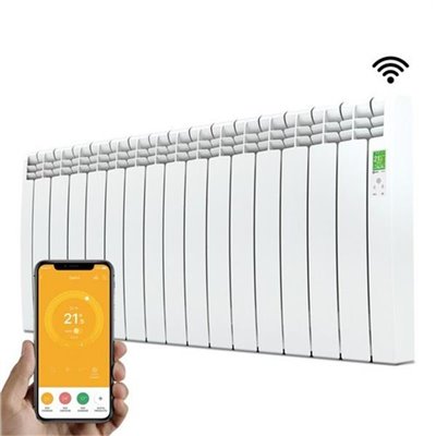 Radiador electrico Rointe DNW1600RAD serie D blanco 15 modulos 1600w