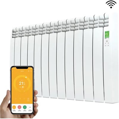 Radiador electrico Rointe DNW1210RAD serie D blanco 11 modulos 1210W