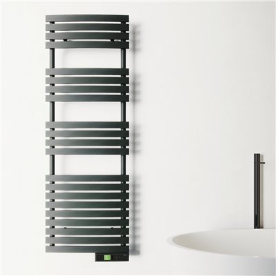 Toallero electrico Rointe DTN060SEN serie D Black 600w