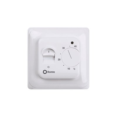 Termostato analogico Rointe ST.0 TSETI00 para suelo radiante Blanco