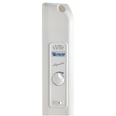 Radiador eléctrico FARHO ECOR13 serie ECO-R blanco 13 modulos 1430W