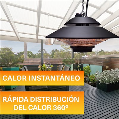 Radiador de techo infrarrojo GABARRON IFT-1500 1500W 50201500