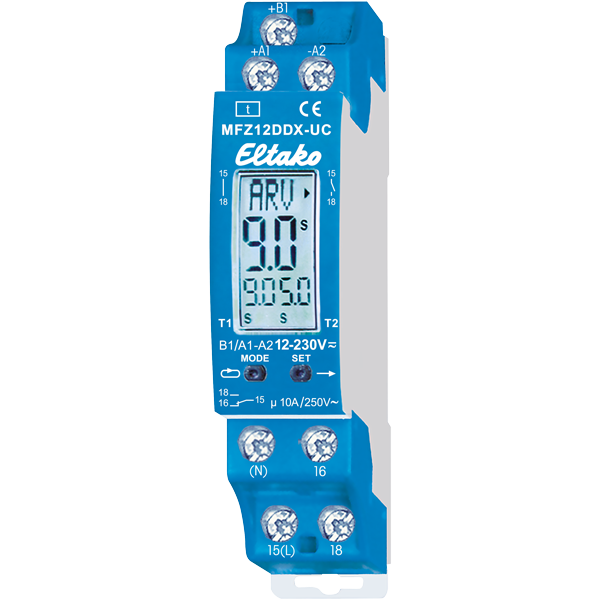 Rele digital multifuncion 230V MFZ12DDX-UC ELTAKO 23001004 10A 1NA 