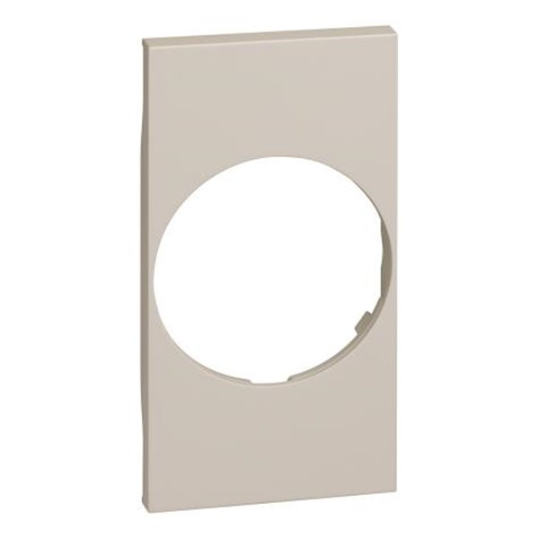 Frontal para base de enchufe Bticino KM04 Living Now 2 modulos Sand