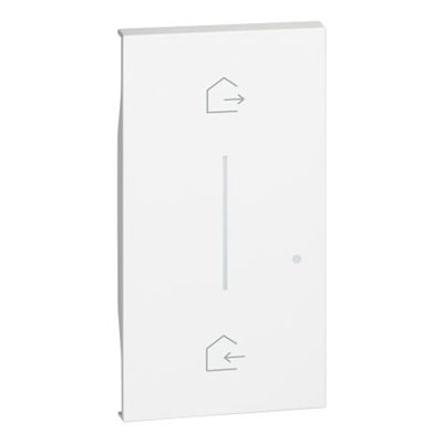 Tecla Bticino KW40M2 serie Living Now with Netatmo color Blanco