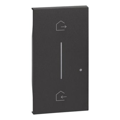 Tecla Bticino KG40M2 serie Living Now with Netatmo color Dark