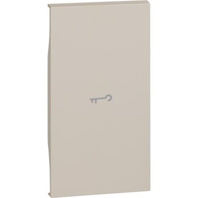 Tecla llave funda serigrafiada BTICINO KM01MH2F Living Now 2 módulos Sand