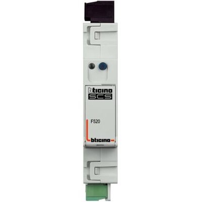 Indicador de consumo eléctrico instalaciones monofásica BTICINO F520 MyHOME_UP