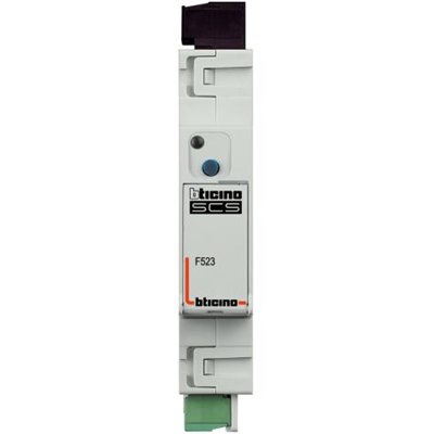 Actuador 1 relé para gestión de cargas BTICINO F523 MyHOME_UP