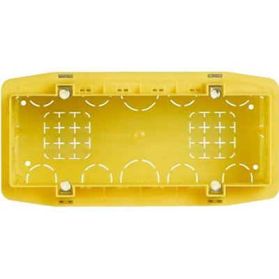Caja de empotrar albañileria Bticino 506L  6/7 Modulos