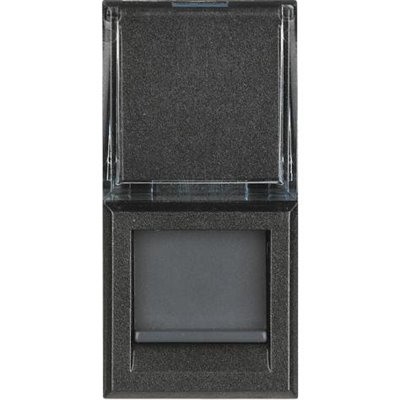 Base RJ45 FTP cat6 1 módulo BTICINO Axolute HS4279C6F Antracita