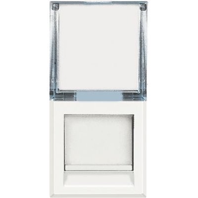 Base RJ45 UTP cat6A 1 módulo BTICINO Axolute HD4279C6A Blanco