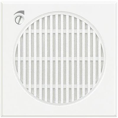 Timbre eléctronico 12V 2 módulos BTICINO Axolute HD4355V12 Blanco