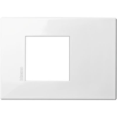 Marco embellecedor Bticino HW4819HD Axolute Air 2 modulos Blanco