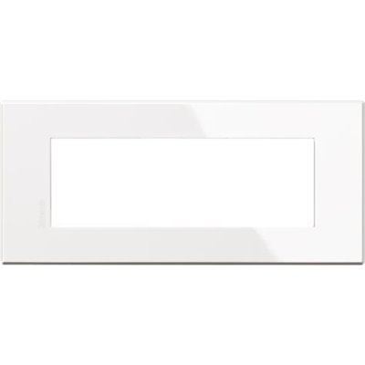 Marco embellecedor Bticino HW4806HDAxolute Air 6 modulos Blanco