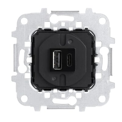 Toma cargador USB A+C 18W 230V NIESSEN 8185.1 serie SKY