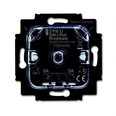 Regulador giratorio potenciometro DALI NIESSEN 8161.6 serie SKY