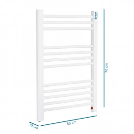 Radiador Toallero electrico Farho ECO SMALL TNS 250w color Blanco