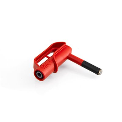 Adaptador magnetico 3044R banana 4mm color rojo HT-INSTRUMENTS 607 IECR 