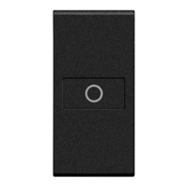 Tecla símbolo luz axial 1 módulo BTICINO Livinglight L4916A Antracita