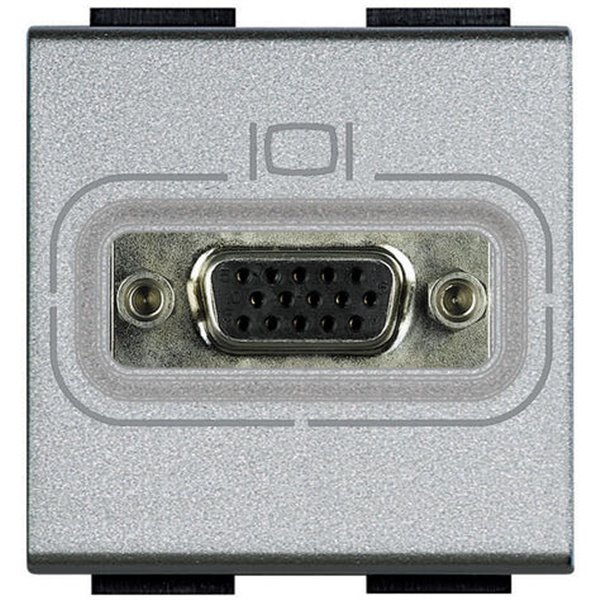 Base video HD15 2 módulos BTICINO Livinglight NT4282 Tech