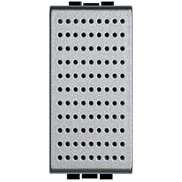 Timbre bronce 230V 1 módulo 8VA-80db BTICINO Livinglight NT4351/230 Tech