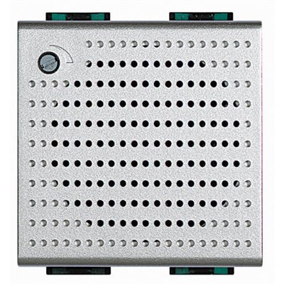 Timbre electrónico 12V 2 módulos 12VA-80db BTICINO Livinglight NT4355/12 Tech