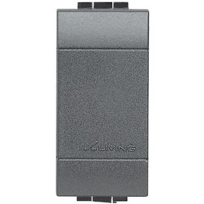Tapa ciega 1 módulo BTICINO Livinglight L4950 Antracita